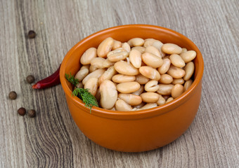 Canned white beans