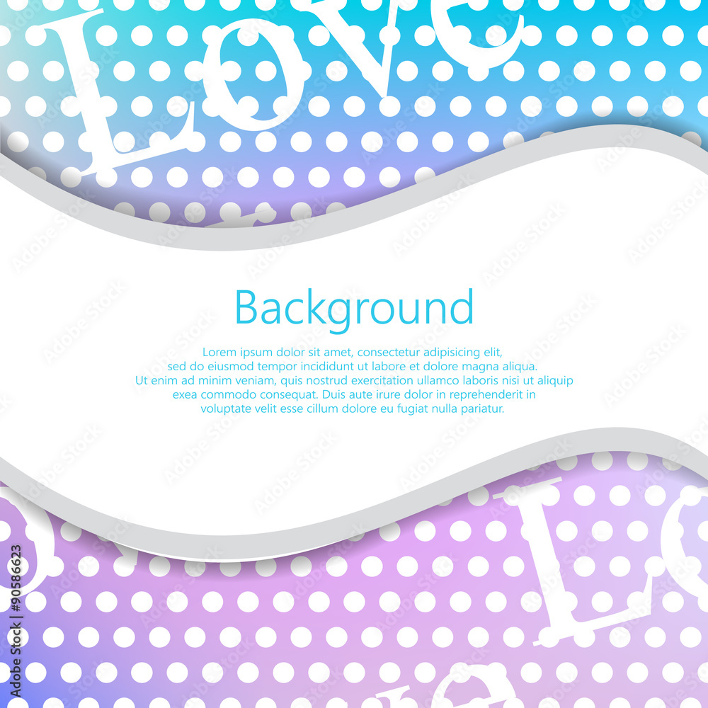 Poster seamless vector abstract background. vector booklet list.