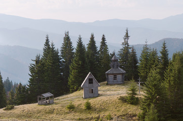 Old wooden church