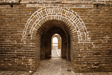 Arches On The Great Wall of China