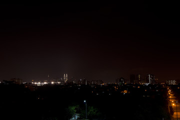 Fototapeta na wymiar Kuala Lumpur City at Night