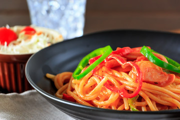 Spaghetti with Tomato sauce