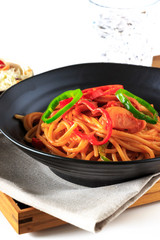 Spaghetti with Tomato sauce