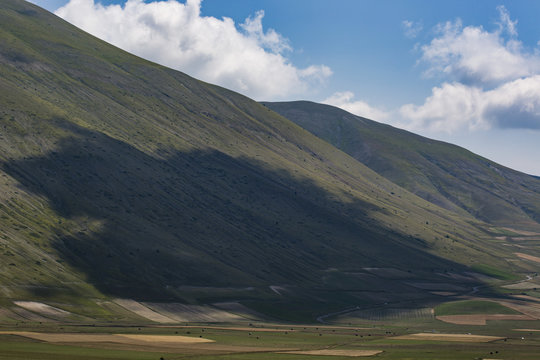 Vista sul PianGrande di Castelluccio di Norcia