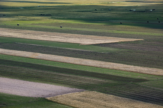 Vista sul PianGrande di Castelluccio di Norcia
