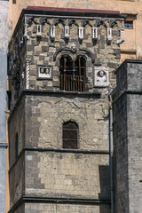 Bell Tower of the Cappella Pappacoda in Naples, Italy