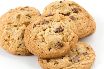 milk chocolate toffee almond cookies