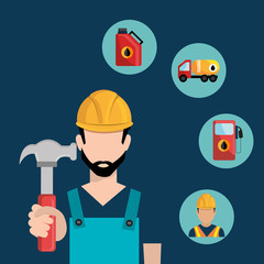 Petroleum industry design.