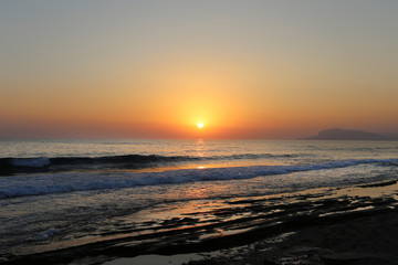 Fototapeta premium Beautiful sunset