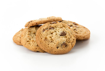 milk chocolate toffee almond cookies