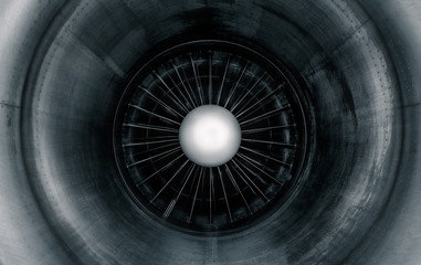Turbine aircraft, jet plane