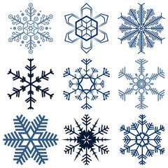 snow flakes collection