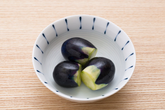 ナスの浅漬け