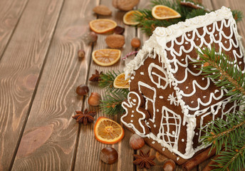 Gingerbread house