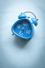 Time, Blue clock, blue concept