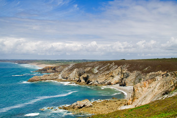 Cliffs of Presqu'ile de Crozon, Brittany, France