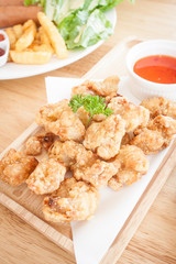 Fried chicken Karaage - Japanese food