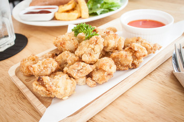 Fried chicken Karaage - Japanese food