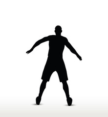basketball player silhouette