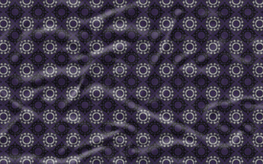 Abstract background pattern made from chintz material fragment a