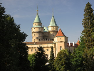 Bojnice romantic royal castle, Slovakia