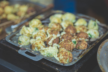 Bola bola telur : Egg balls as Indonesian style.
