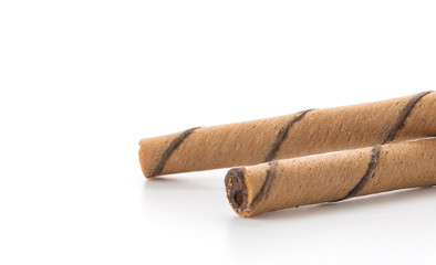 wafer stick on white background