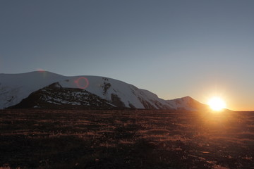  mountains,sunset. закат в горах