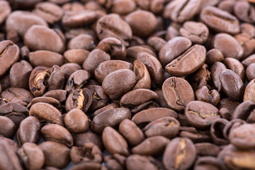 Fototapeta premium Background of coffee beans