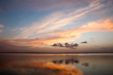 Fototapeta na wymiar Sky at sunset