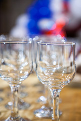 Glasses at the party