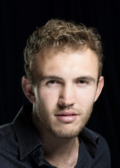 Male model head shot