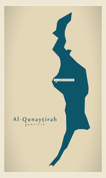 Modern Map - Al-Qunaytirah SY