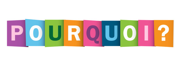« POURQUOI ? » Icône Vecteur 