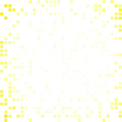 Yellow Random Dots Background, Creative Design Templates
