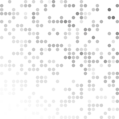 Gray White Random Dots Background, Creative Design Templates