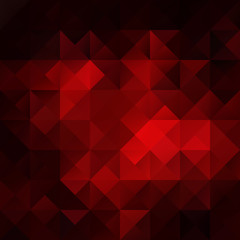 Red Grid Mosaic Background, Creative Design Templates