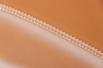 car leather interior details