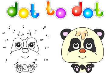 Funny and cute panda