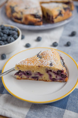 Heidelbeer Vanille Kuchen