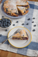 Heidelbeer Vanille Kuchen