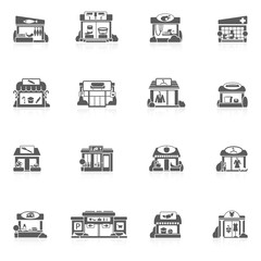 Store Buildings Set