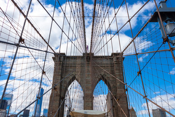 Fototapeta premium Brooklyn Bridge in New York City, USA