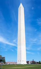 Fototapeta na wymiar Washington Monument in Washington DC, United States 