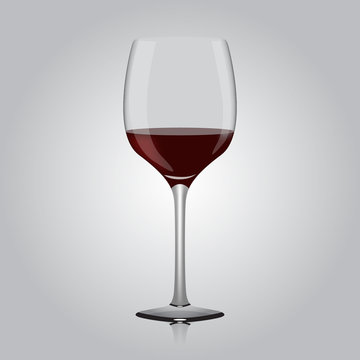 Illustration of red wine