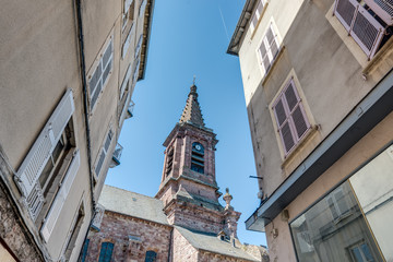 Fototapeta na wymiar Saint Amans church in Rodez, France
