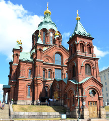 Fototapeta na wymiar Helsinki Uspensky-Kathedrale (2)