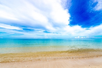 Sea, beach, landscape. Okinawa, Japan, Asia.