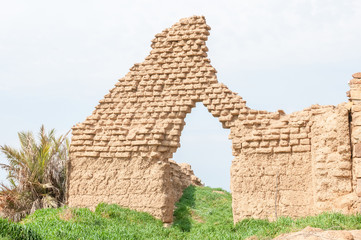 Ruins of a building at Matjiesfontein near Nieuwoudtville