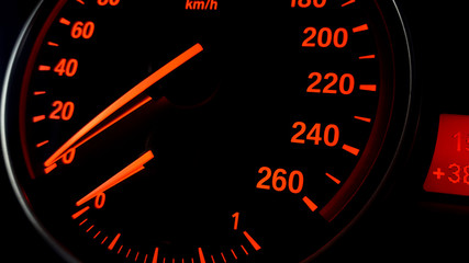 Modern Car Dashboard Macro